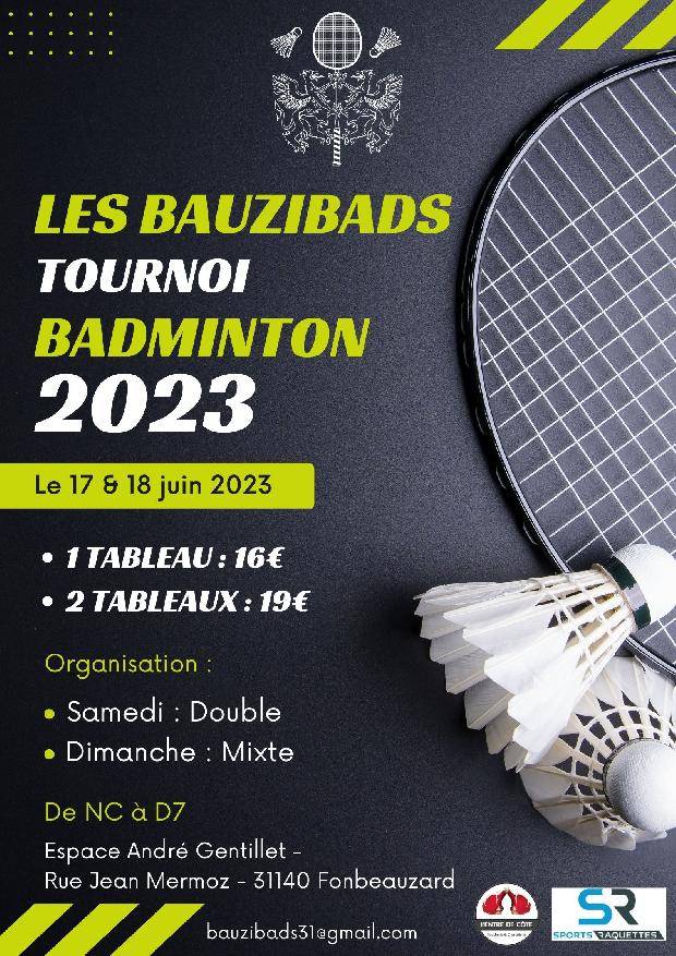 2ème Tournoi Séniors des Bauzibads